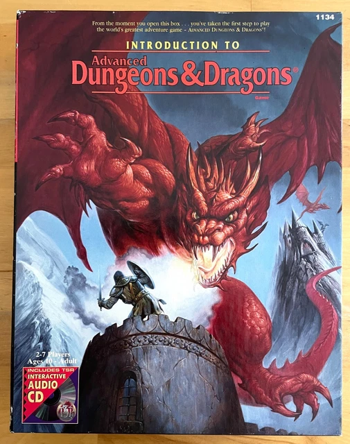 Introduction To Advanced Dungeons & Dragons - Complete & Nmint - Ad&D Tsr #1134