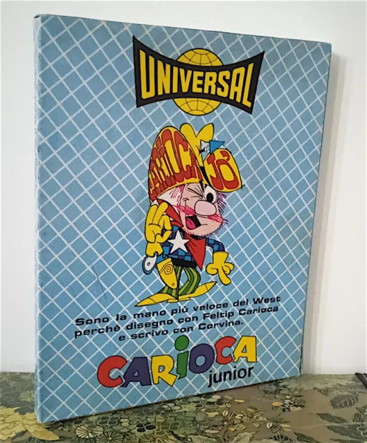 CARIOCA JUNIOR 70s Universal italy  12 pennarelli colorati  - scatola nuova 2
