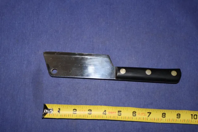 Case XX Chromium Kitchen Knife  Cleaver , Chopper P 2032 Wood Handle Full Tang
