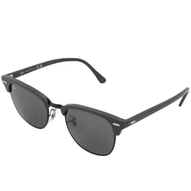 Ray Ban Clubmaster Classic Dark Gray Square Unisex Sunglasses RB3016 1367B1 51