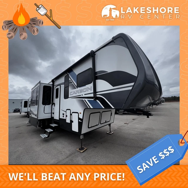 2022 Keystone RV Carbon 358 Toy Hauler 5th Wheel Camper Generator