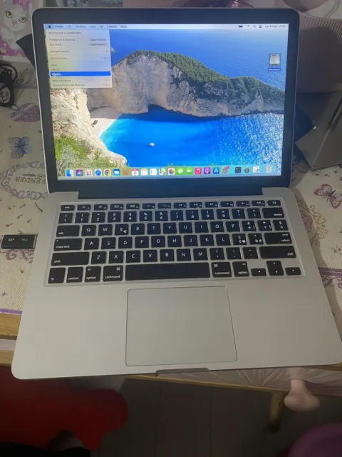 Apple Macbook Pro A1502 I5 2.4 4 Gb Ram Ssd 128 Usato Con Difetto Late 2013