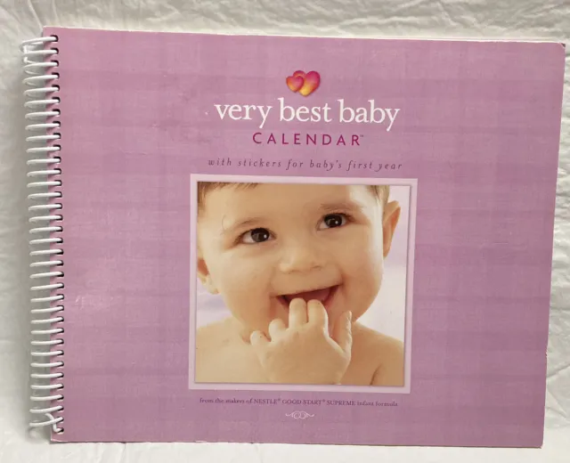 Nestle Goodstart Calendar Very Best Baby Calendar with Stickers