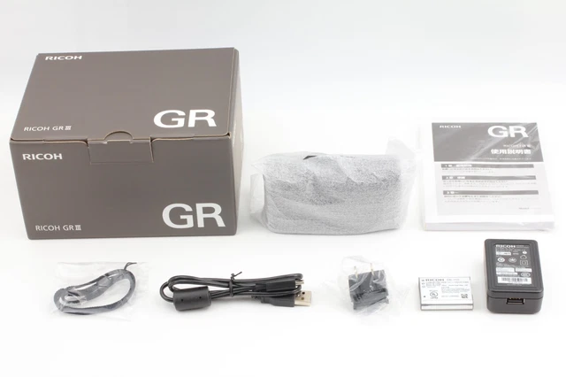 [Top Mint in Box]  Ricoh GR III 24.2MP APS-C Compact Digital Black Camera Japan 2
