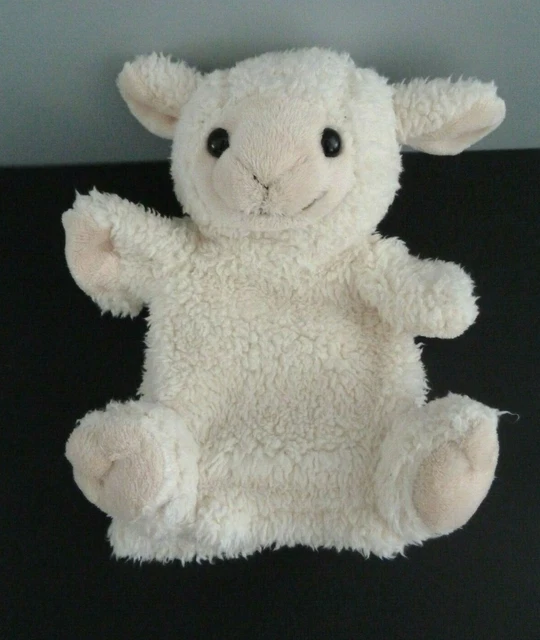 946. Doudou Peluche Marionnette Creations Dani Mouton Blanc Ecru - Tbe