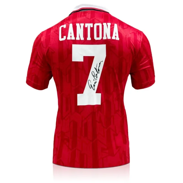 Eric Cantona Signed Manchester United 1994 Home Football Shirt