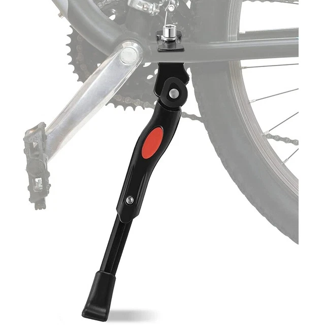 Cavalletto Bici Regolabile Supporto Laterale Mtb Bicicletta Ruota 24"/26"/27"