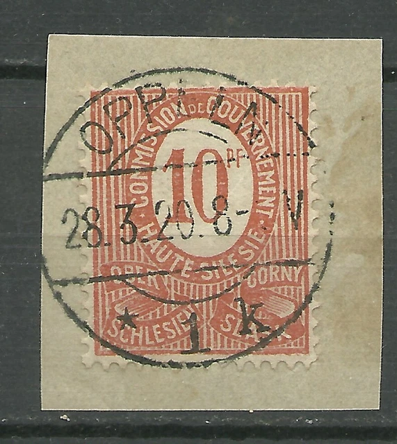 Abstimmungsgebiete Oberschlesien Mi-Nr. 4 (o)