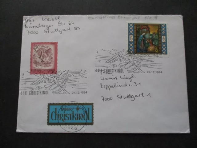 X202k) Christkindl 24.12.1984 - UKZ 9 / Leitzettel