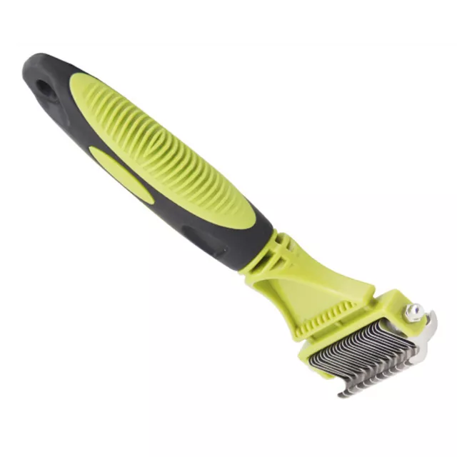 Dog Brush for Shedding Dematting Pet Grooming Cat Hair Undercoat Rake Comb Tool 11