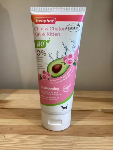 BEAPHAR BIO SHAMPOOING CHAT & CHATON 200ML