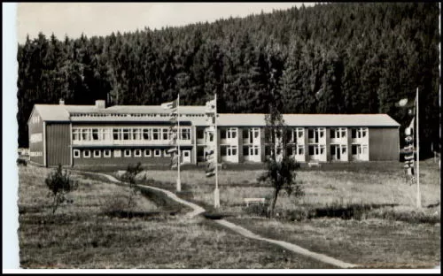 Sankt Andreasberg AK 1950 Int. Haus Sonnenberg Gebäude Postkarte