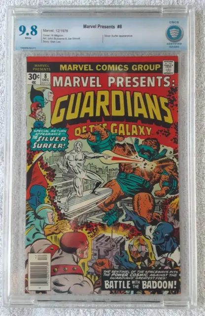 Marvel Presents #8 (Marvel, 12/76) CBCS 9.8 NM/MT {Guardians of the Galaxy}