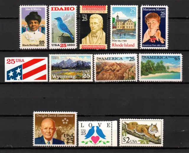 Briefmarken USA LOT aus 1990 postfrisch (US 432)