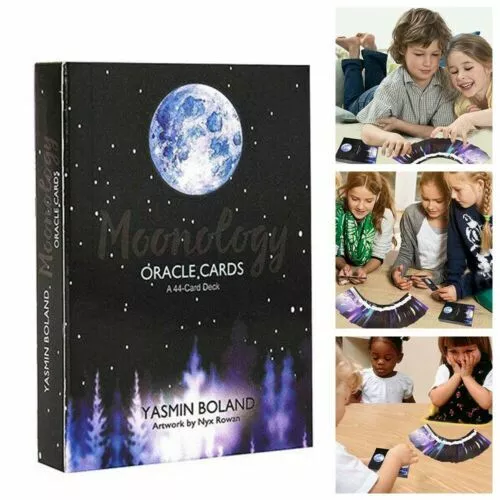 44pcs Tarot Cards Moonology Oracle Cards Deck Party Game English