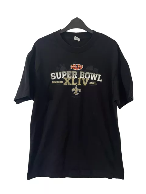 T-Shirt New Orleans Saints Herren Large Super Bowl Champions NFL