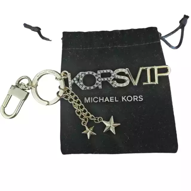 Michael Kors, Bags, Rare New Michael Kors Rhinestone Flower Bag Charm Or  Keychain