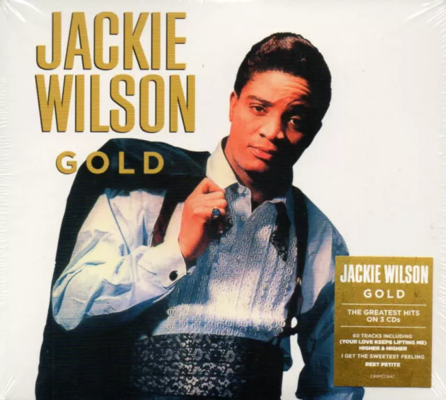 Jackie Wilson - Gold (3 CD-Set Crimson CRIMCD647) Neu & OVP 2019