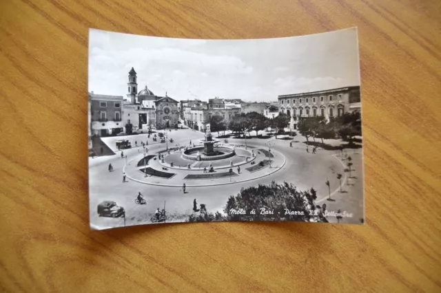 Cartolina Mola Di Bari Piazza Xx Settembre Viaggiata 1964 Subalpina Dd