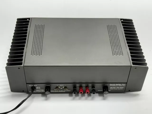 Hafler DH-220 230W Stereo Power Amplifier Working 115w x 2 2