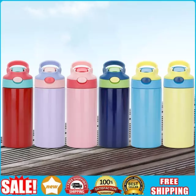 Kids Sublimation Tumbler with Straw Kids Sippy Cups for Milk/Soda/Juice/Drinks