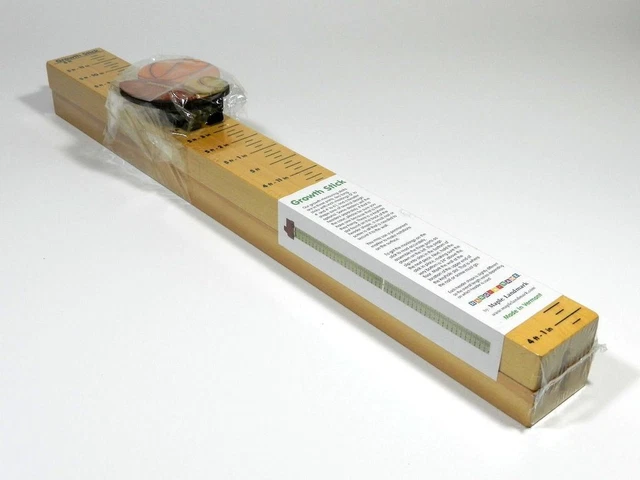 Maple Landmark Wooden Personalized Measuring Stick