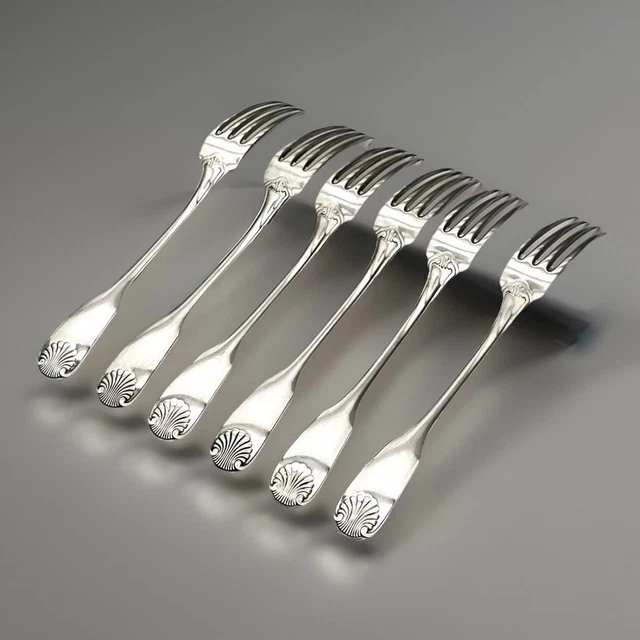 5 Couteaux Et 5 Fourchettes à Poisson Christofle – Modèle Vendôme, Métal Argenté