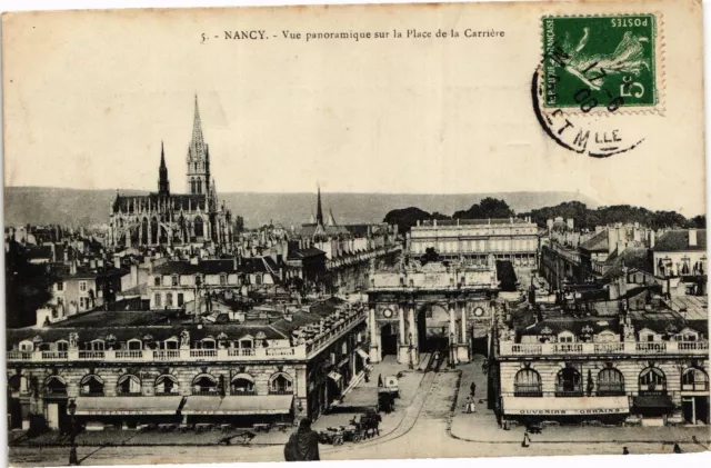 CPA Nancy-Panoramic View of Place de la Carrière (187222)
