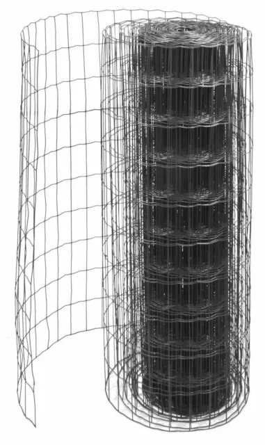 20m Gartenzaun VIVA 120 cm ANTHRAZIT  Maschendraht Zaun Gitterzaun Schweißgitter