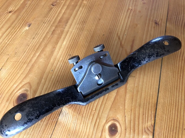 Vintage STANLEY No. 151 Spokeshave Woodworking Flat Sole Made in USA 2