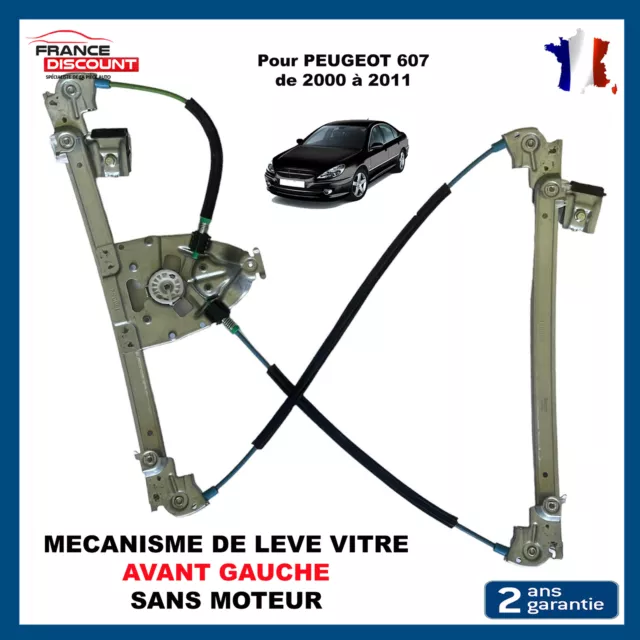 LEVE VITRE ELECTRIQUE AVANT GAUCHE prévu pour 607 =922192 9221Q2 9221.92 9221.Q2