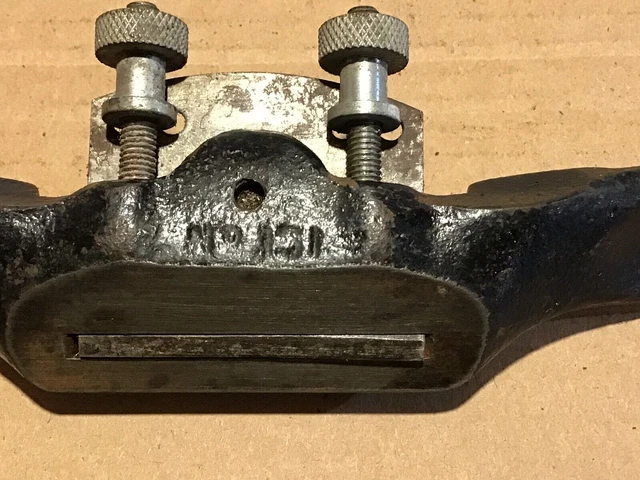 Stanley No 151 Metal Spoke Shave - Flat Base. 3