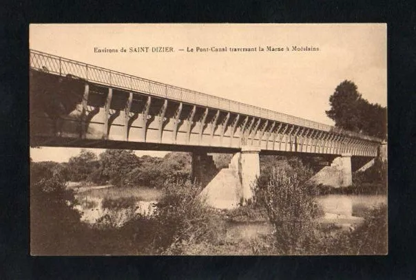 CPA Approx. Saint Dizier - the Bridge Channel Crossing La Marne IN Moëslains