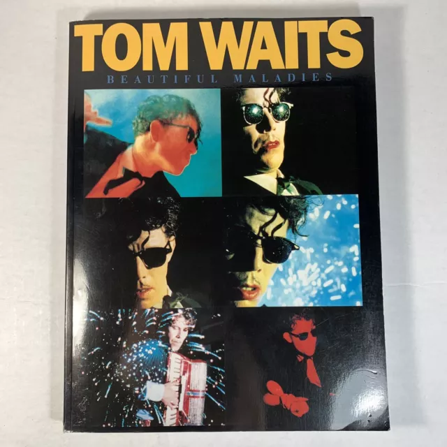 Tom Waits Beautiful Maladies Song Book 1997 Piano Vocal Guitar Sheet Music