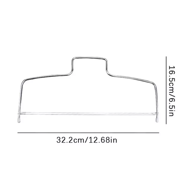 Double Single Line Cake Cut Slicer Adjustable Stainless Steel Wire Cake Slic ZDP 3