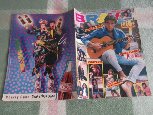 Bravo 20-1987 – Starschnitt Pierre Cosso –Superposter Duran Duran – Poster Ärzte
