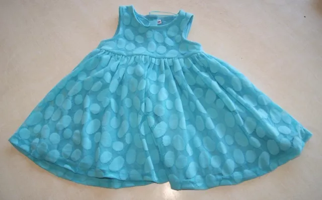 Robe bleue neuve taille 6 mois (b)