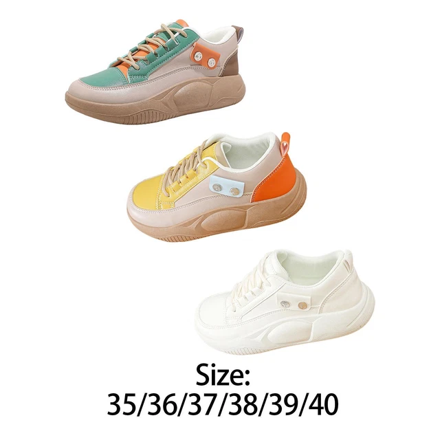 Femmes Baskets décontractées Chaussures de sport Semelles en caoutchouc