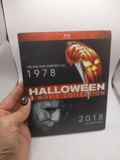 Halloween 1978 & 2018 2-Movie Collection Bluray Brand New w/ Slipcover
