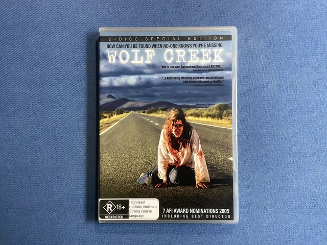 Wolf Creek  (DVD, 2005) 2 Disk Special Edition - Horror - Like New Region 4