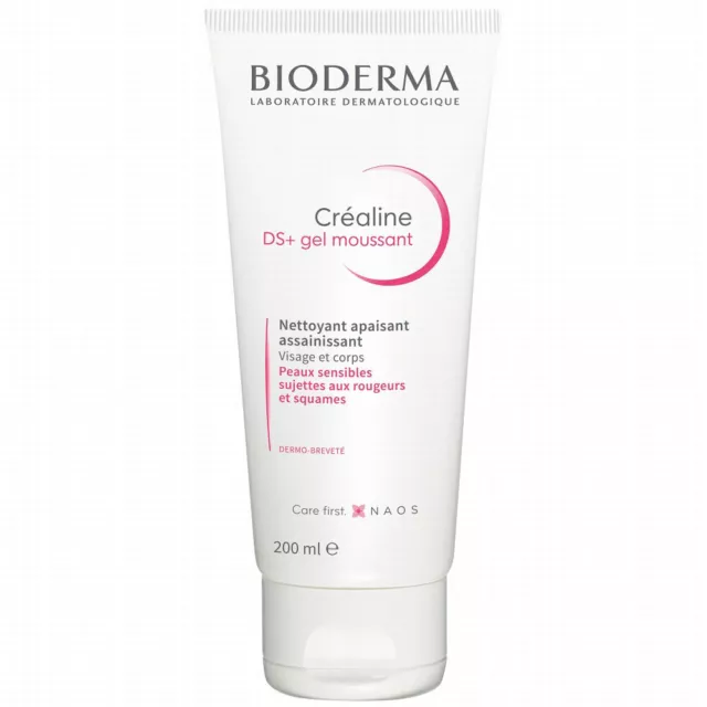 Bioderma créaline DS+ gel moussant 200ml