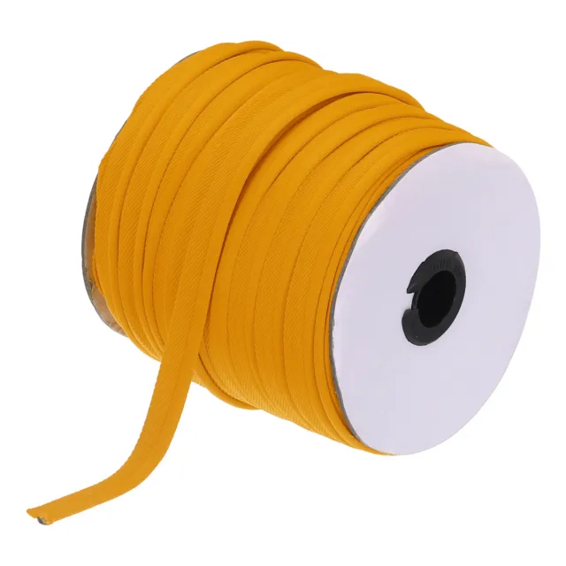 Piping Cord Trim 65 Yards 1/2 Inch Piping Tape for Sewing Fabric Dark Yellow