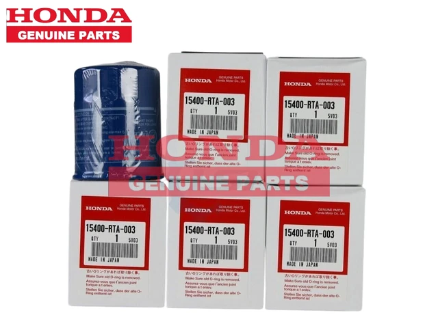 [5PCS] HONDA GENUINE Oil Filters 15400-RTA-003 Aus ref: z547 $72.31 ...