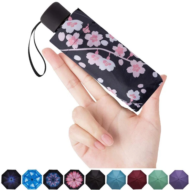 Mini Travel Compact Windproof Umbrella - UV Protection