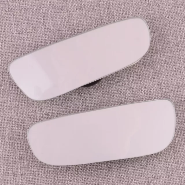 2x Rectangular Stick On Rear Side View Blind Spot Convex Wide Angle Mirrors