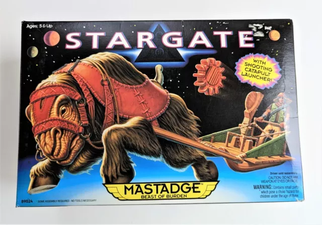 NEW 1994 Stargate Mastadge Beast of Burden Toy Figure, Hasbro 1994, Sealed