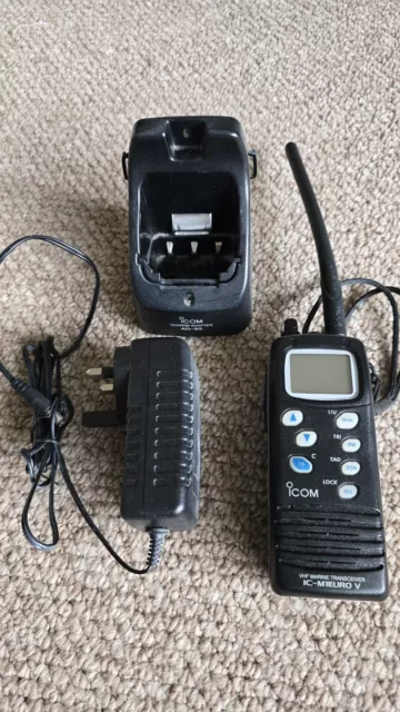 ICOM IC-M1 EURO V - Handheld Marine VHF Radio - UK Version