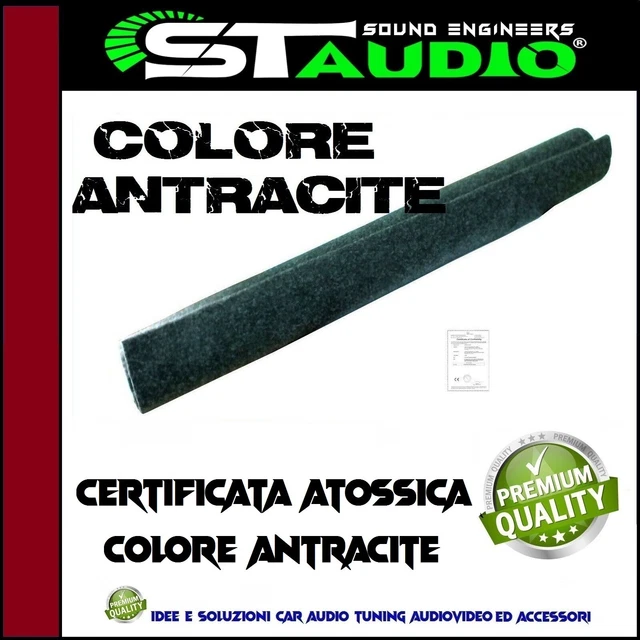 Moquette Acustica Adesiva - Rivestimento Box, Colore Blu Cobalto, 70x140 Cm - Foto 4