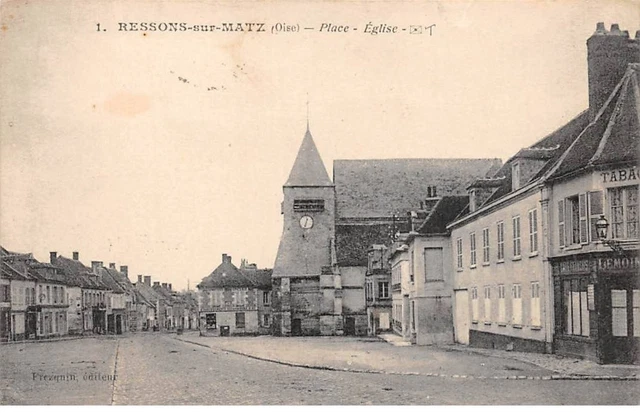 60 - RESSONS SUR MATZ - SAN65417 - Place - Eglise