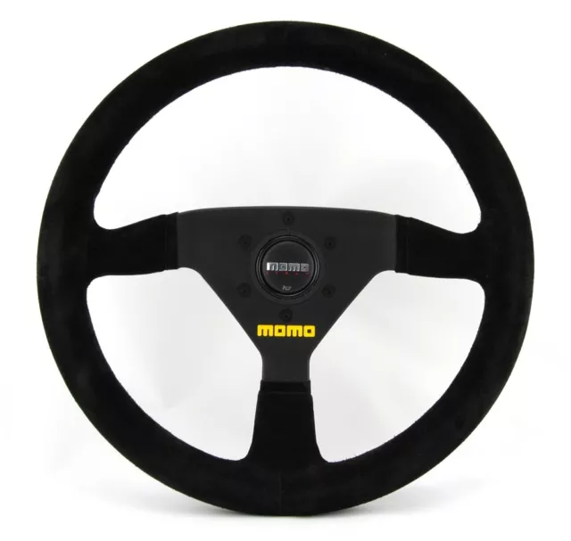 Momo Wildleder Sportlenkrad Modell MOD. 69 350mm schwarz black steering wheel vo